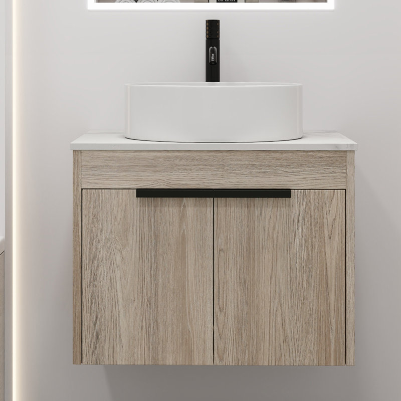 Istler 23.6'' Single Bathroom Vanity with Ceramic Top
