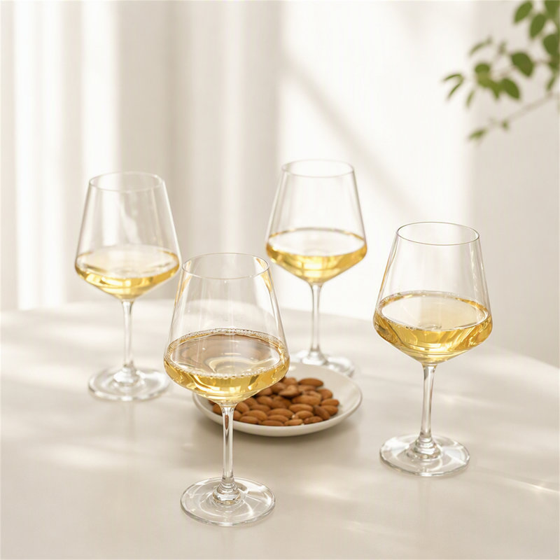 Plastic Wine Glasses Set of 4 (15oz)