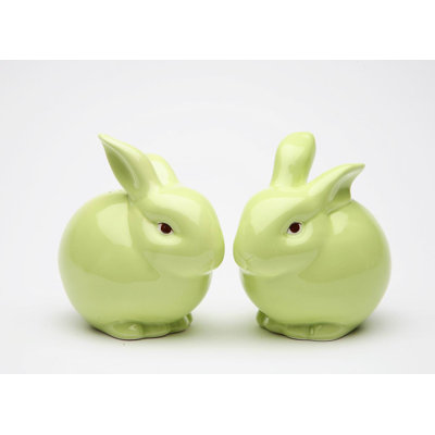 Cosmos Gifts Rosy Rabbit Salt & Pepper Shaker