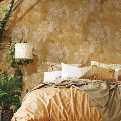 Harveyville 10.05m x 53cm Textured Matte Wallpaper Roll