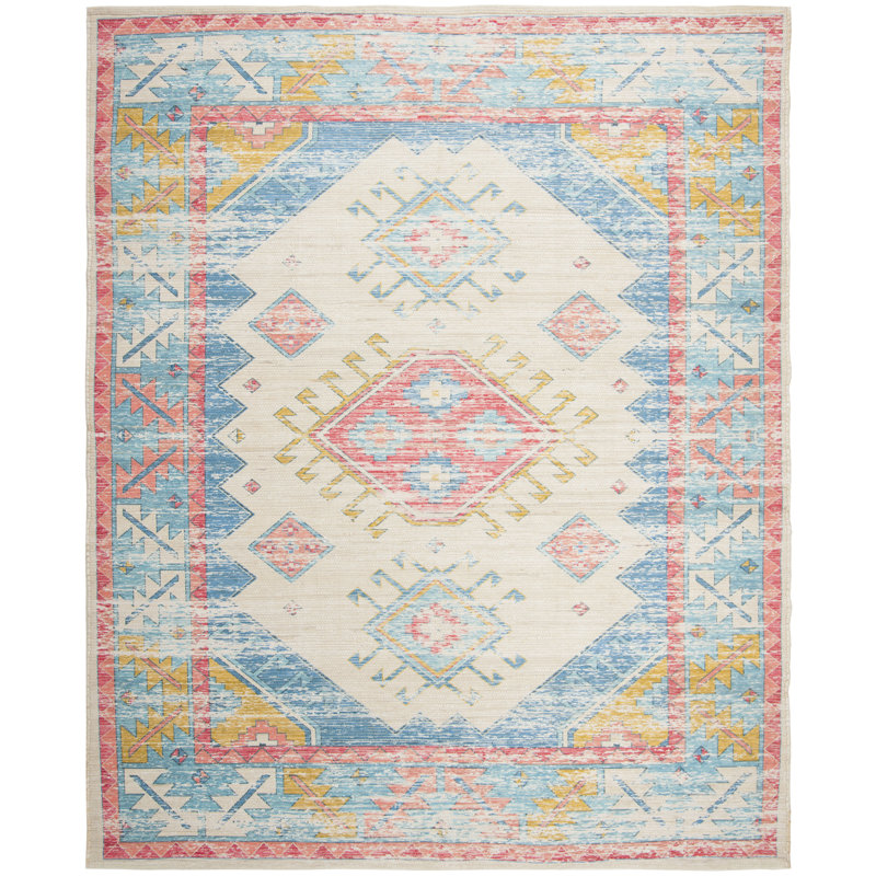 Joppatowne Hand Loomed Performance Oriental Rug, Rectangle 8' x 10'