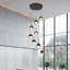 Lustre moderne 8 lumières DEL