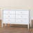 Lucera Mid-Century Bobbin Wood 6-Drawer Dresser-283192546