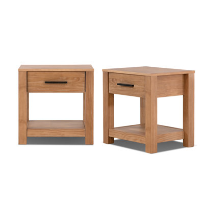Loft One-Drawer Nightstand Set (2-Piece)