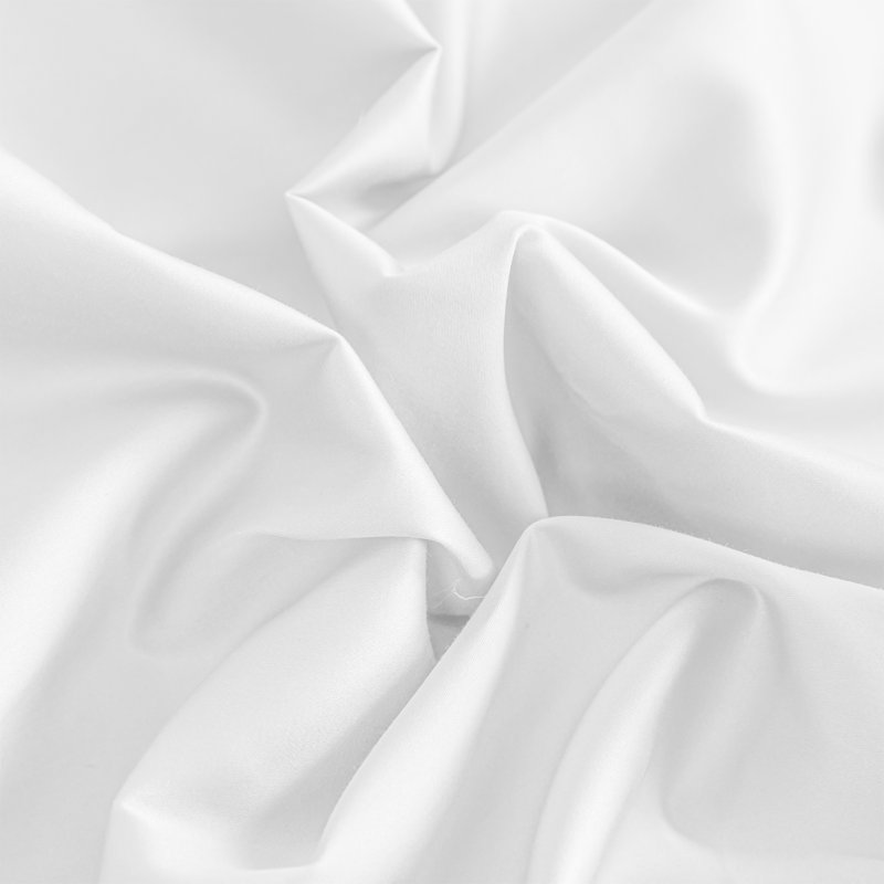 Cotton Sham Set, White, Queen