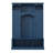 Modern All-in-One Hall Tree with Adjustable Shelves, Dual Side Cabinets, 7 Hooks, and Open Compartments for Entryway Organization and Space Efficiency.-129594888