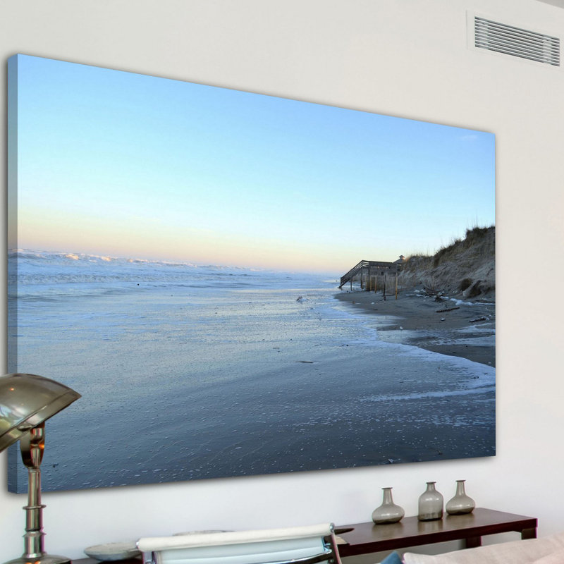 Sand Surf Sunshine by Robert Dickinson - Wrapped Canvas Print, 51cm H x 76cm W x 4cm D