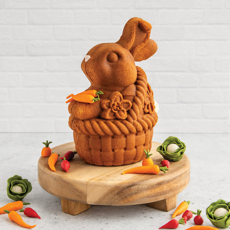 Moule à gâteau Bunny In A Basket