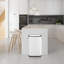Poubelle automatique 55L avec capteur de mouvement, couvercle à fermeture douce et seau intérieur amovible pour la cuisine, la salle de bain, la chambre à coucher-125948480