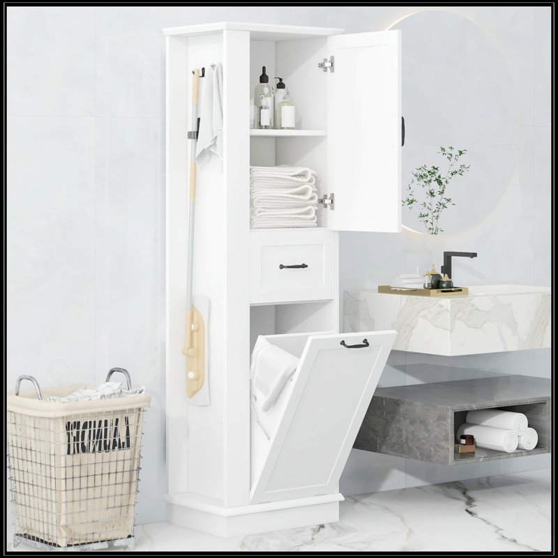 Grande armoire de rangement moderne, Blanc