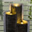 Meagan Hand Crafted Weather Resistant Floor Fountain with Light