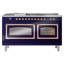 ILVE Nostalgie II Noblesse 60 po à 2 brûleurs, plaque chauffante, plaque de cuisson française-939345233-939345241
