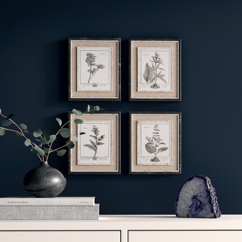 Greyleigh™ Ladouceur Framed On Paper 4 Pieces Print & Reviews | Wayfair