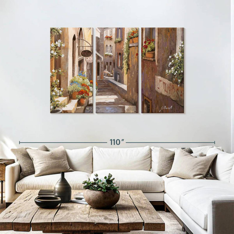 Sireci Rue Du Bresc A St Paul, 48" H x 74" W