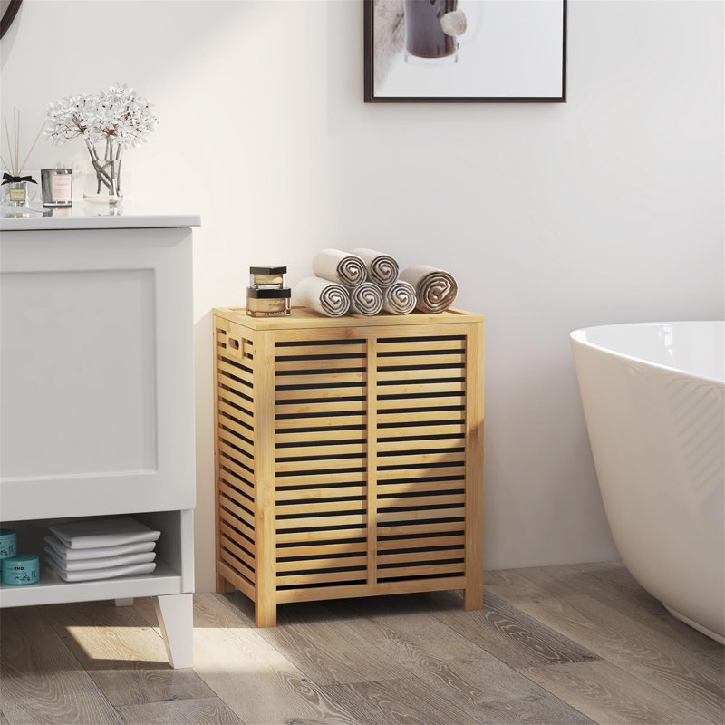 Bamboo Laundry Room Organiser