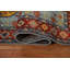 Tapis géométrique bleu Khotan 8 x 10