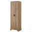 Armoire de rangement polyvalente avec deux portes, tablette réglable, panneau de fibres à densité moyenne, parfaite pour la salle de bain et l'organisation de bureau-190628007