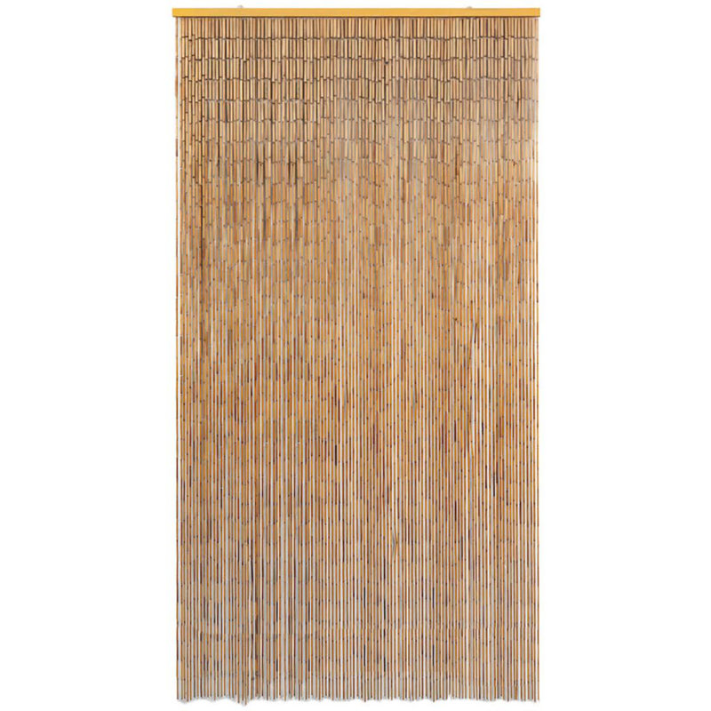 Loraine Insect Door Curtain Bamboo Anti Mosquito Protector Screen Multi Sizes, 47.2" W x 86.6 L, Brown
