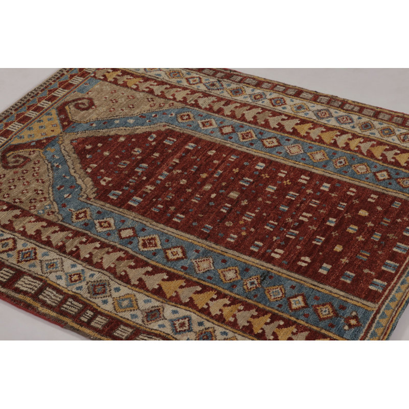 Burano One-of-a-Kind 3'10X4'5 Hand Knotted Area Rug