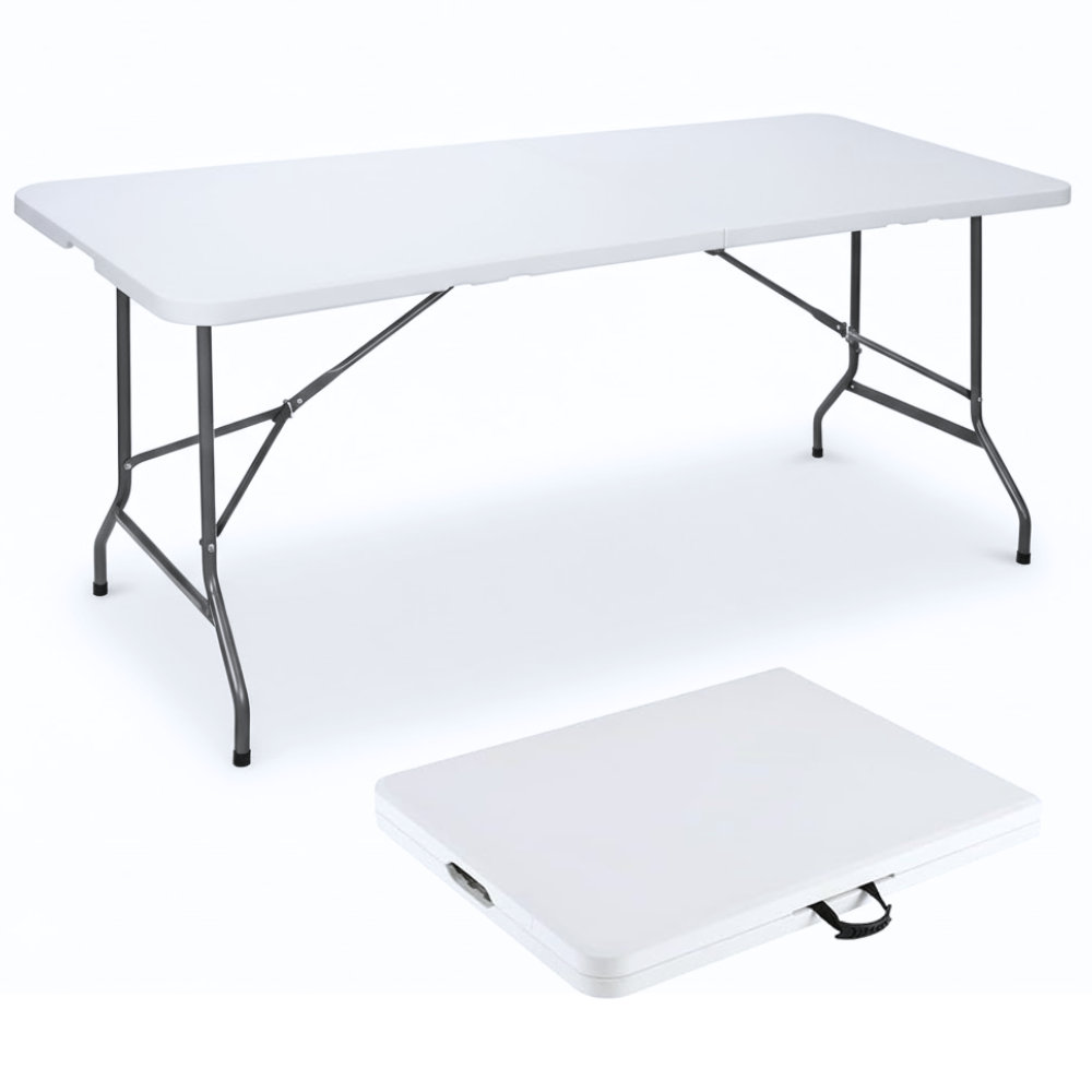Rectangular Portable Folding Table Amazingforless 