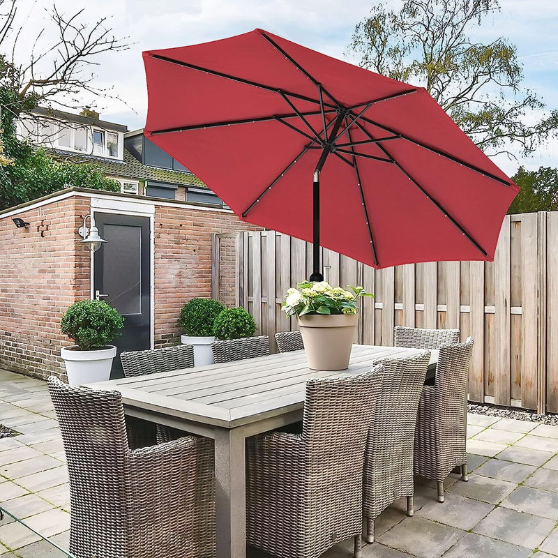 Parasol Beisly 57,48, Rouge