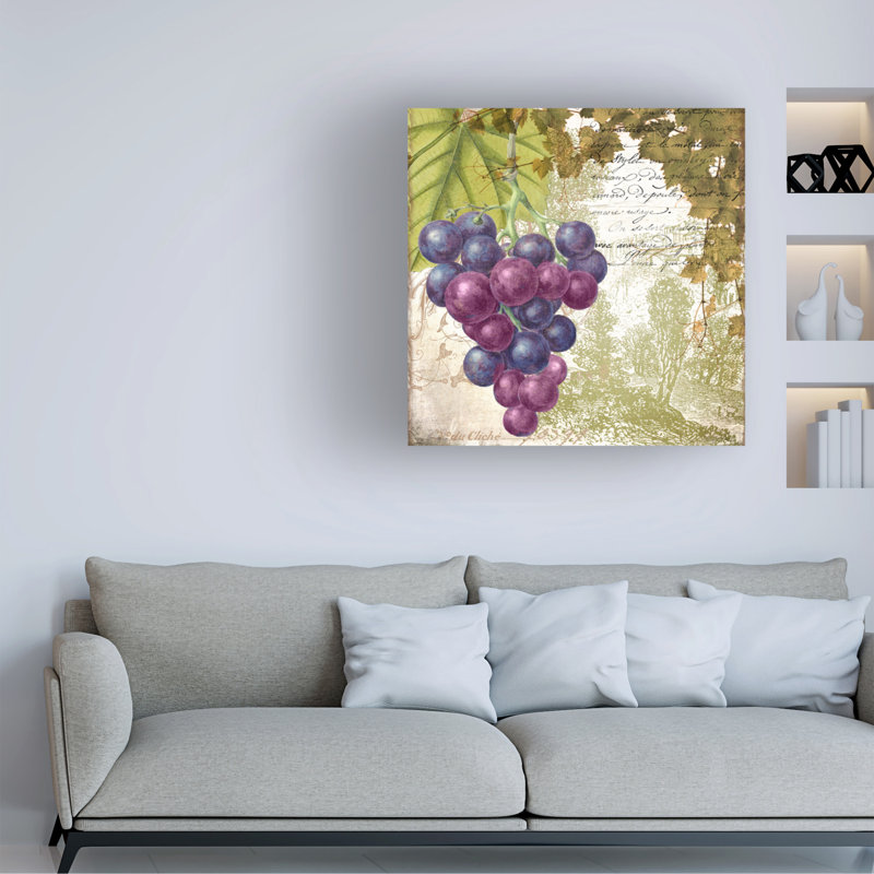 Art sur toile «Bachelo Sasha Vigneto», H 14 po x l 14 po