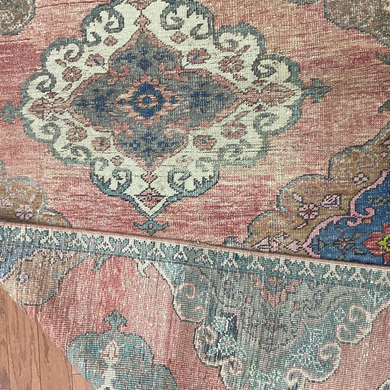 HERAT ORIENTAL Handmade Turkish Oushak Wool Runner