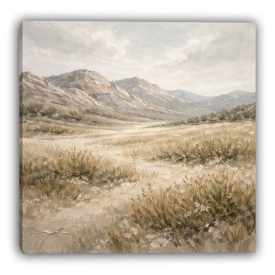 Art doré sur toile Golden Meadow
