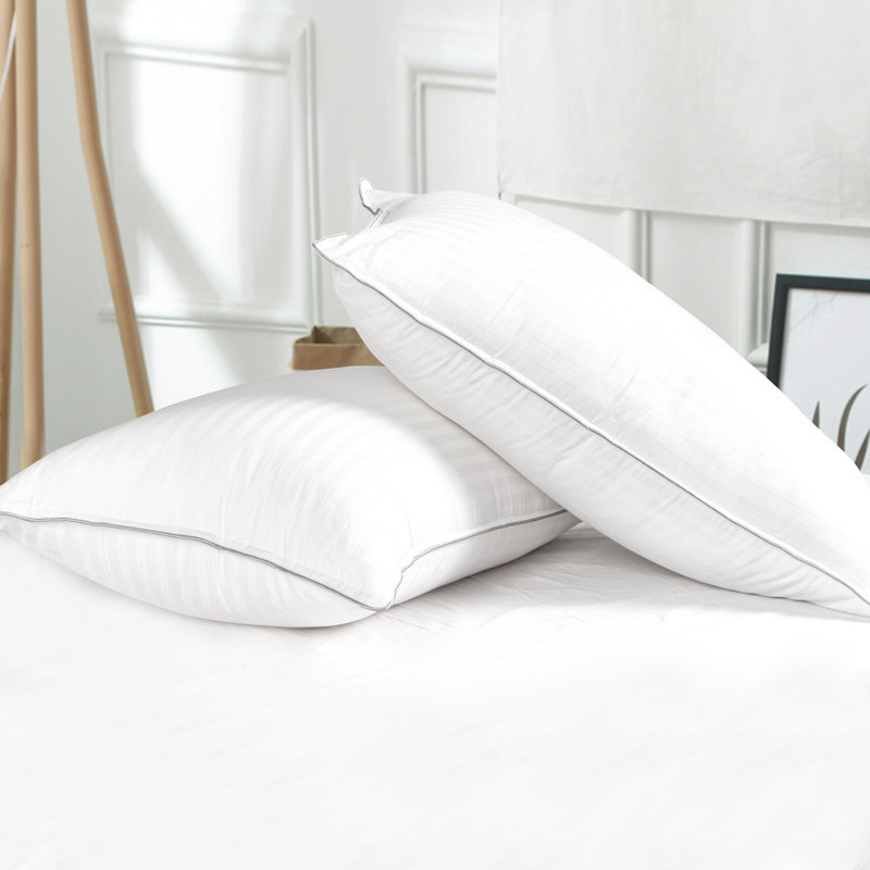 Oreillers de lit, duvet synthétique, oreillers en coton pour dormir - NTBAY, 20" x 30"