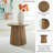 Ditta Solid Wood End Table-97832119
