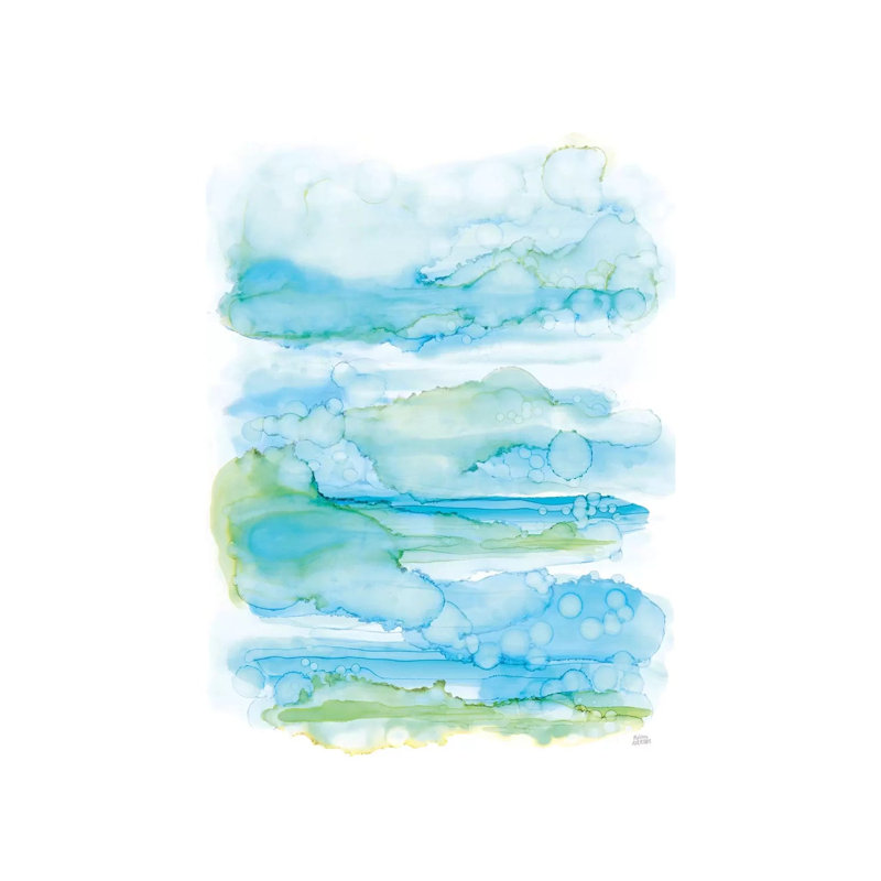 Drifting By II by Melissa Averinos - Wrapped Canvas Painting, 45.72cm H x 30.48cm W x 1.91cm D