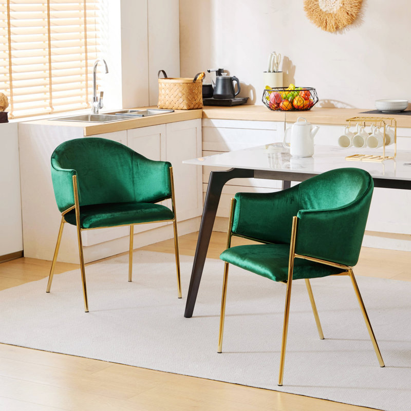 Chaise de salle à manger et fauteuil rembourrés Modern