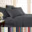 Vilano Springs Extra Deep Pocket Sheet Set, 6-Piece Ultra Soft Microfiber Sheets and Pillow Cases, Wrinkle Resistant, Easy Care-86340232-86340234