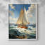 NAUTICAL Series CCCCXXV - Impression encadrée de qualité supérieure - Prêt à être accroché - Aucun clou requis-1668483588-1668483591