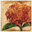 « vibrant antique hortensia », impression sur verre