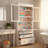 36" Freestanding Garage Storage Cabinet with Drop-Down Work Surface, Power Outlet, Drawers & Adjustable Shelves, 78" Utility Organizer-1759380269