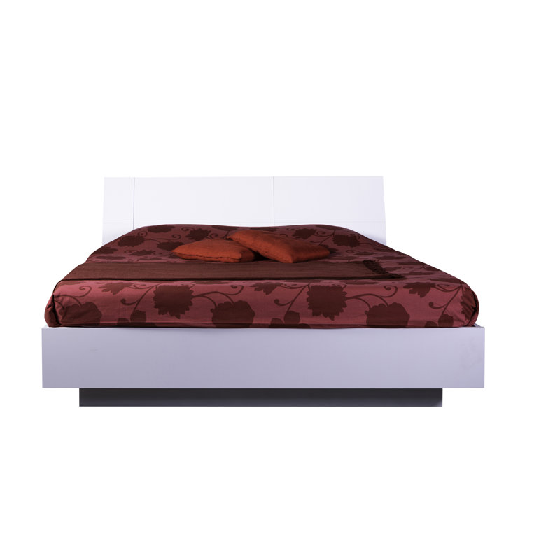 Columbia Bed, Super King (6'), White