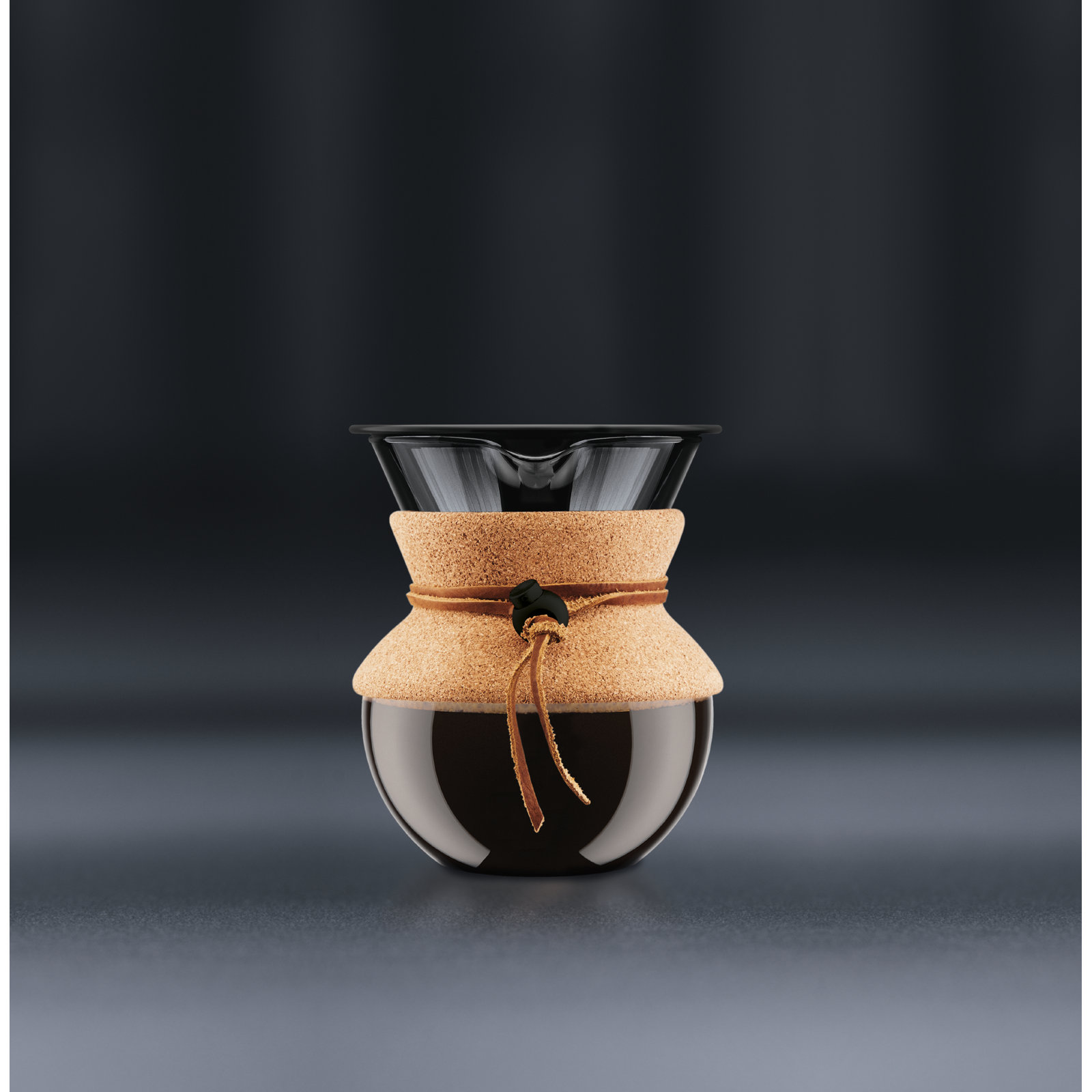 Bodum Pour Over Coffee Maker, 2 Cup, Brown
