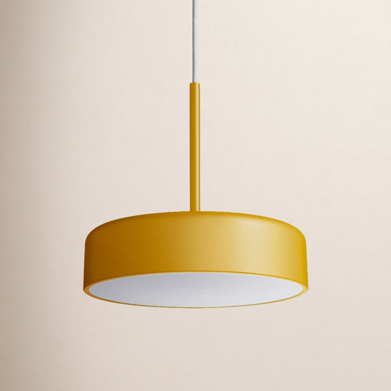 Bobber 1 - Light LED Pendant, Gray Green, 11" H x 12" W x 12" D