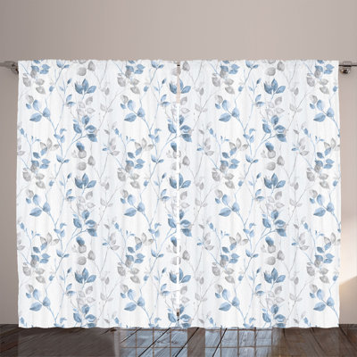Semi Sheer Curtain Pair