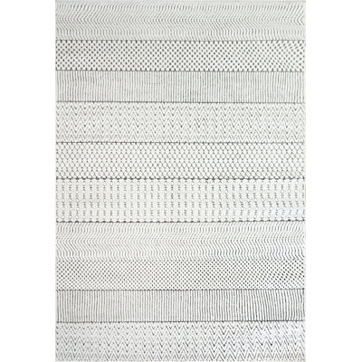 Tapis ivoire / gris Stager