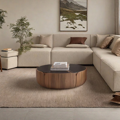 Table basse moderne simple et luxueuse