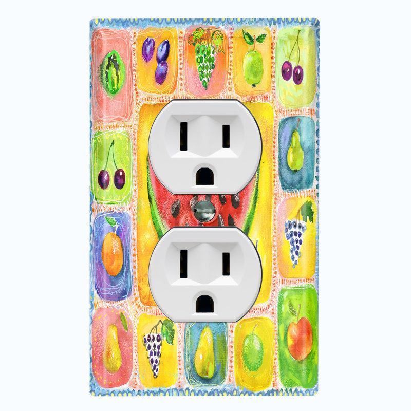 Food & Beverage 1 - Gang Toggle Light Switch Standard Wall Plate