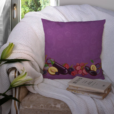 Coussin intérieur/extérieur fruits et légumes