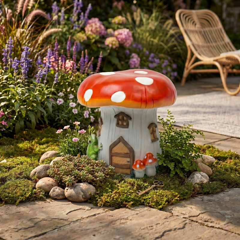 Tabouret de jardin 13 po, Dark Red