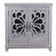 Armoire 34,37 "avec 2 portes réglables en miroir-62612662