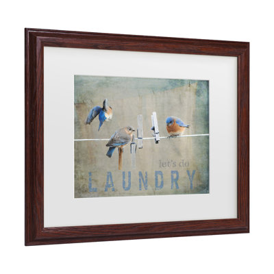 «Laundry Day Bluebirds» par Jai Johnson