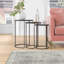 Addie Iron Nesting End Table
