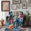Jeté artistique 1 pièce Sherpa Premium-1237480451