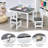 Deundrea Kids 4 Piece Play Or Activity Table and Chair Set-313322664